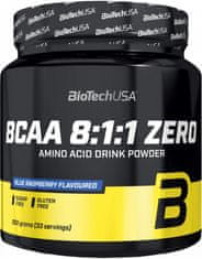 BioTech USA BCAA 8:1:1 Zero 250 g, broskyňový ľadový čaj