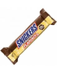 Mars Snickers Protein Flapjack 65 g, čokoláda-arašid-karamel