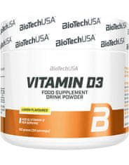 BioTech USA Vitamin D3 150 g, citrón
