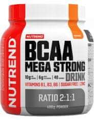 Nutrend BCAA Mega Strong Drink 400 g, pomaranč