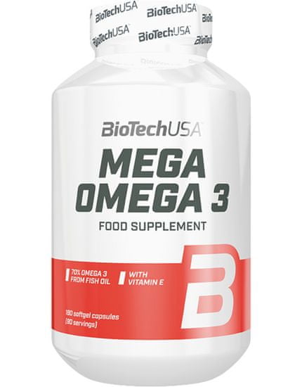 BioTech USA Mega Omega 3 90 kapsúl
