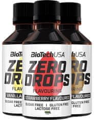 BioTech USA Zero Drops 50 ml, čučoriedka