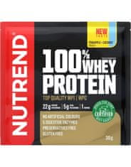 Nutrend 100% Whey Protein 30 g, jahoda