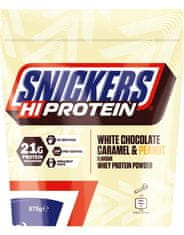 Mars Snickers White HiProtein Powder 875 g, biela čokoláda-karamel-arašid