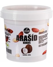 LifeLike Arašidovo-Kokosové Maslo 1000 g, arašid-kokos