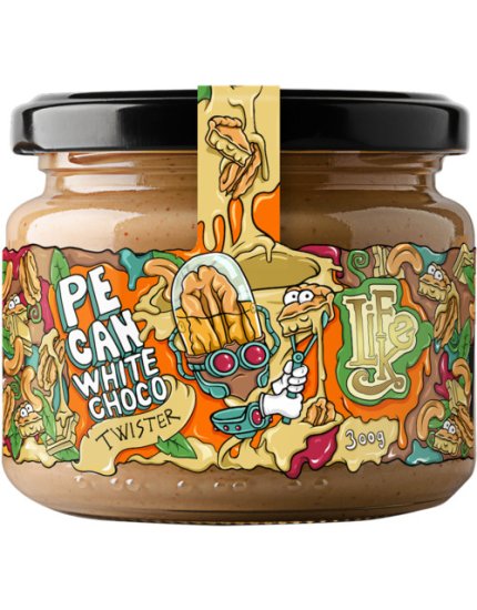 LifeLike Pecan white chocolate twister 300 g