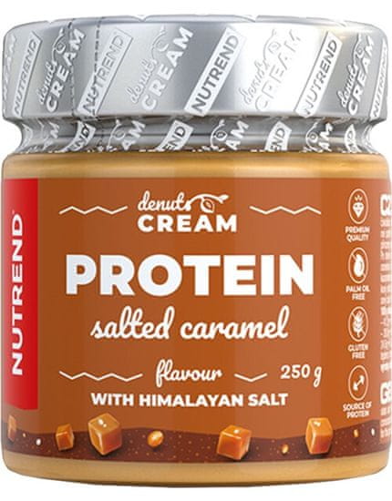 Nutrend DeNuts Cream Slaný karamel s proteínom 250 g