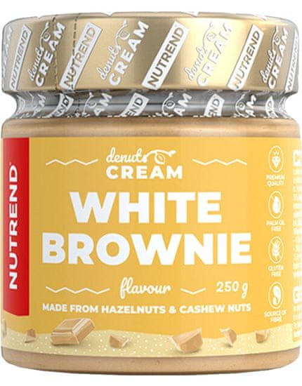 Nutrend DeNuts Cream White brownie 250 g