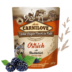 Carnilove Ostrich with Blackberries 12x300 g