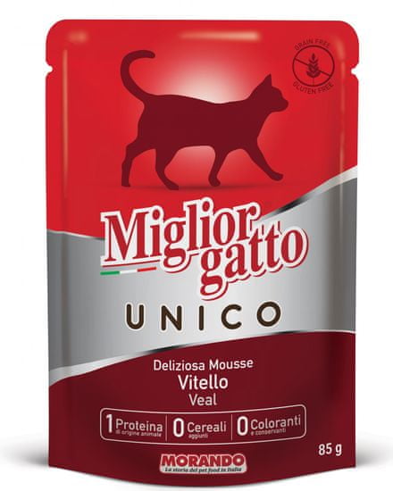 Miglior Gatto Unico kapsička teľacie 24 x 85g