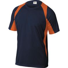 Delta Plus BALI pracovné oblečenie - Oranžová-Nám. modrá, XXL