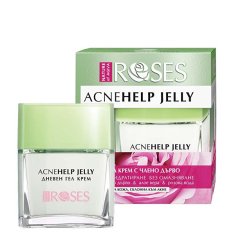 ELLEMARE Denný pleťový gélový krém pre problematickú pleť Roses AcneHelp Jelly (Face Gel Cream) 50 ml