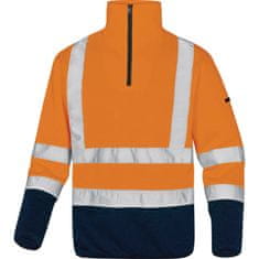 Delta Plus MARMOT HV pracovné oblečenie - Fluo oranžová-Nám. modrá, S