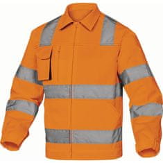 Delta Plus M2VHV pracovné oblečenie - Fluo oranžová-Sivá, XL