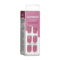 KISS Samolepiace nechty imPRESS Color Petal Pink 30 ks