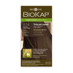 BioKap NUTRICOLOR DELICATO - farba na vlasy - 5.34 Medová gaštanová 140 ml
