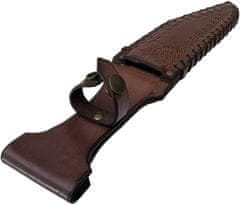 Madhammers Kovaný nôž - "Viking" hnedý, 34 cm