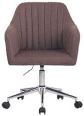 BHM Germany Konferenčná stolička Filton, textil, hnedá