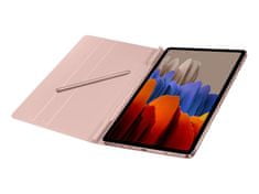 SAMSUNG Book Cover Tab S7+/S7 FE EF-BT730PAEGEU, ružový