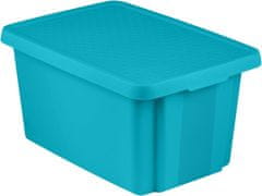 shumee Úložný box s vekom CURVER - modrý 45 l