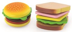 Viga Drevený hamburger a sendvič