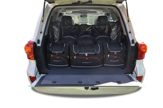 KJUST Sada 6ks cestovných tašiek AERO pre TOYOTA LAND CRUISER V8 2010-2017