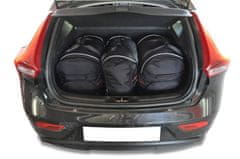 KJUST Sada 3ks cestovných tašiek SPORT pre VOLVO V40 CROSS COUNTRY 2012+