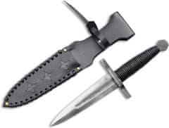Madhammers Kovaný nôž - "Gotická dýka" čierna, 28 cm