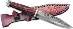 Madhammers Kovaný nôž - "Viking malý" hnedý, 27 cm