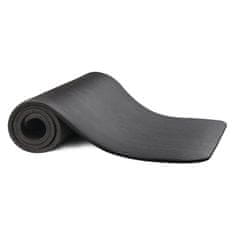 MG Gymnastic Yoga Premium protišmyková podložka na cvičenie 10mm + obal, čierna