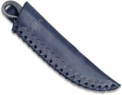 Madhammers Kovaný nôž - "Voluta" modrá, 19,5 cm