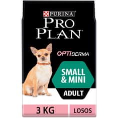 Purina Pro Plan Adult small&mini OPTIDERMA losos 3 kg