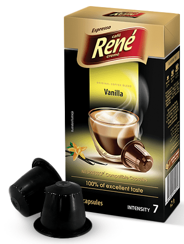 René Espresso Vanilla kapsuly pre kávovary Nespresso, 10ks
