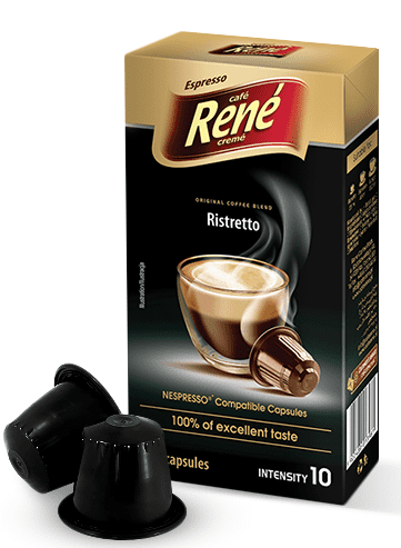 René Ristretto kapsuly pre kávovary Nespresso, 10ks