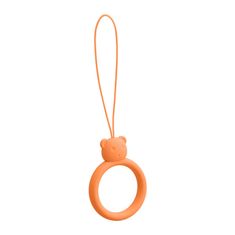 MG Bear Ring prívesok na mobil, oranžový