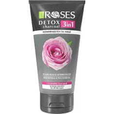 ELLEMARE Čistiaci pleťový gél s aktívnym uhlím Roses Detox ( Clean sing Face Wash) 150 ml