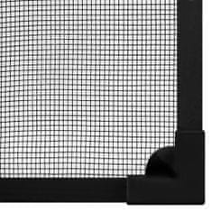 Vidaxl Magnetická okenná sieťka proti hmyzu antracitová 130x150 cm sklolaminát