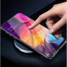 MG Magnetic Full Body Glass magnetické puzdro na Samsung Galaxy S21 Ultra, čierne