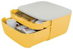 LEITZ Zásuvkový box "Cosy", žltá, 2 zásuvky, 53570019