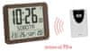 TFA 60.4518.08 - nástenné hodiny DCF s vonkajším čidlom teploty a s českým dňom v týždni