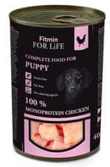 Fitmin Dog tin puppy chicken 6 x 400 g