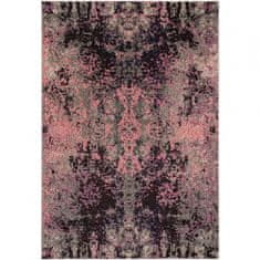 Jutex Kusový koberec Casa 4090 ružovočierny 0.80 x 1.50