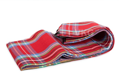 Pikniková deka so spodnou nepremokavou vrstvou 150x200 cm, červená károvaná T-245-CK