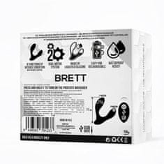 addicted toys Brett Prostate Massager Remote Control (Čierny)