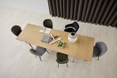 Design Scandinavia Jedálenská stolička Evelyn (SET 2ks), zamat, tmavo zelená