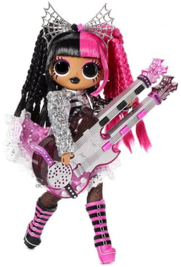L.O.L. Surprise! OMG ReMix Rock Veľká ségra - Metal Chick s elektrickou gitarou
