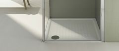 Gsi , Keramická sprchová vanička, štvorec 90x90x4,5 cm, 439411