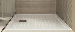 Gsi , Keramická sprchová vanička, obdĺžnik 100x80x4,5 cm, 438511