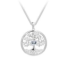 Preciosa Krásny strieborný náhrdelník Strom života Sparkling Tree of Life 5329 00 (retiazka, prívesok)