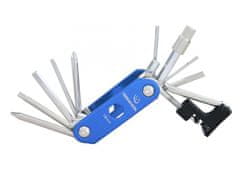HAVEN kľúče multi - zatváracia modrá s nitovačom